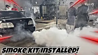 HAC Auto Show | Smoke Kit Installation 🔥| Get Ready Lahore| Skeleton Vlogs