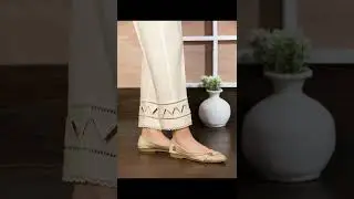 Latest Capri k design 2024 || Girls Trousers design || poncha design