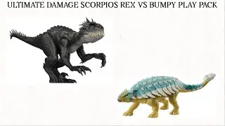 ULTIMATE DAMAGE SCORPIOS REX VS BUMPY PLAY PACK! Concept