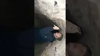 exploring chalk caves
