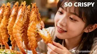 Fried Fish ASMR Eating 🐟  No Music, No Talking, Pure Food Sounds #asmr #eatingasmr