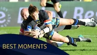 David Strettle&rsquo;s superb first try against Ospreys - Champions Cup