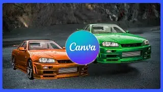 Как изменить цвет автомобиля в Canva