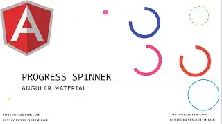 Angular Material Progress Spinner and its modes - explained with live easy examples