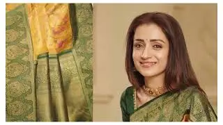 Trisha Glows in Pothys Samudrika Pattu | Bridal Silk Sarees 2025 ✨