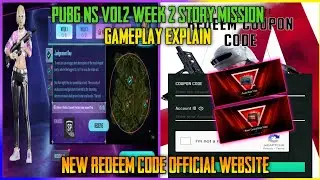 PUBG NEW STATE VOL2 WEEK 2 STORY MISSION EXPLAIN TAMIL | REDEEM CODE WEBSITE | Epic Gamers YT