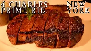 [ENGSUB] The best steakhouse in New York, 4 Charles Prime Rib. #foodie #steakhouse