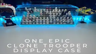THE NEW LEGO CLONE TROOPER DISPLAY CASE!