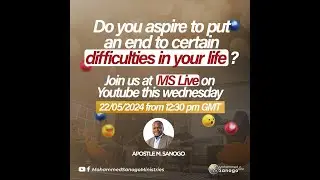 HOW TO PRAY FOR SO-CALLED IMPOSSIBLE CASES  | Apostle Mohammed Sanogo | 22/05/2024