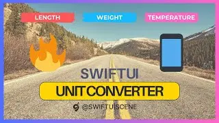🚀 Ultimate SwiftUI Unit Converter  Modern UI with Dynamic Unit Display! 🔥