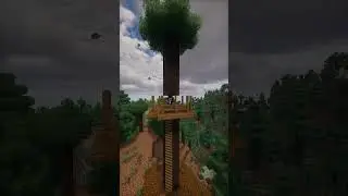 Minecraft Treehouse Base🏡  #minecraft #shorts