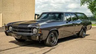 1972 Chevrolet Chevelle Concours Station Wagon LS3 Walk-around Video