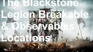For Honor All Collectibles - Chapter 1.3 The Blackstone Legion Walkthrough