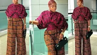 How To Sew This Stylish Jumpsuit With Rushed Sleeves / detailed sewing tutorial
