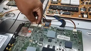 แนะนำวิธีการซ่อมทีวี Samsung LED อาการจอเป็นเส้น แนวนอน ด้านซ้าย