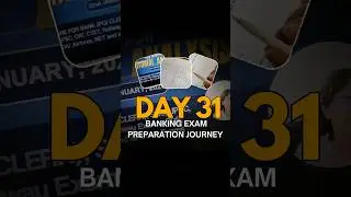 DAY 31 Banking Exam Preparation | #bankingexams #bankingexam #sbipo #ibpspo #sbiclerk #ibpspo #ibps