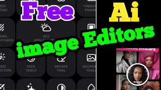 Best 7 Ai Free image editor Android and iOS Apps 2024 || Ai Photo Editor App