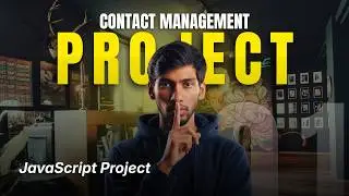 This JavaScript Project Is Asked in Interviews (CRUD + DOM Explained)