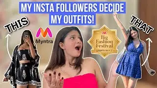 HUGE MYNTRA BIG FASHION FESTIVAL SALE HAUL😍Reviewing All My Bali Outfits Decided By YOU!!😍❤️