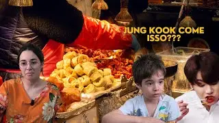 VOCÊ COMERIA ISSO? REACT DAS COMIDAS DE RUA MAIS DIFERENTES DA COREIA!