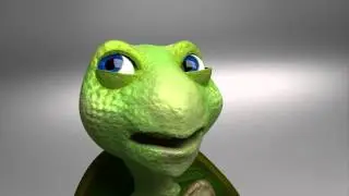 Creepy Turtle (3D animation in blender)