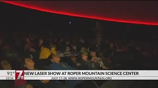 New laser show coming to Roper Mountain Science Center