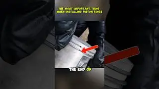 How to install piston rings correctly