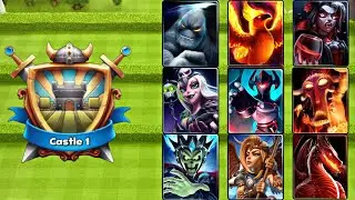Castle Crush 🔥Trolling Opponents in Castle-1 🔥 Legendary Card in one deck 🔥 Funny Gameplay 🔥