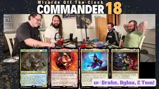 The Fire Nation Attacks: Avatar Roku vs Azula vs Toph vs Kimahri | Commander 18 | EDH MTG Gameplay