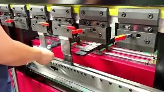 Hogi All Electric Servo Mini press brake machine PB3012(30Ton/1200mm) 6Axis for laser parts bending