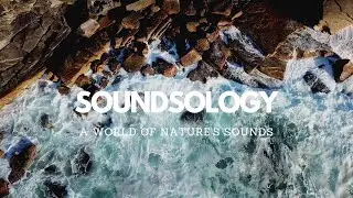 4 Hours of Ocean Waves Crashing On Rocks- Relaxing Sound For Sleep, Studying & Meditation)