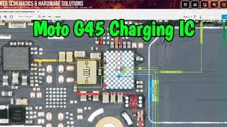 Moto G45 Charging Problem Fix | Charging IC Solution | Hardware Diagram | Easy Repair Tips