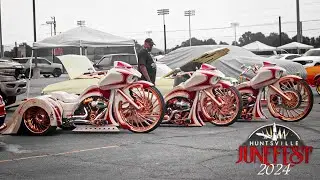HUNTSVILLE JUNEFEST BIKE & CAR SHOW 2024 (Bagger bikes, Muscle Cars, Donks and MORE!!)