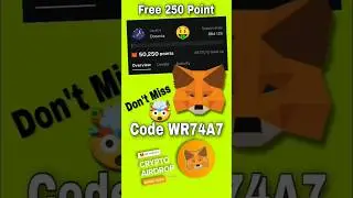 I Got 1K Points in MetaMask Airdrop Day 1 &ndash; Easy Steps Inside! #MetaMaskAirdrop @metamask