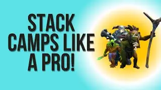 How to Stack Camps like a IMMORTAL! ( DOTA 2 )