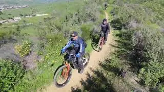 DJI Neo 2 regular follow COLOSSUS MTB Trail Calabasas, CA