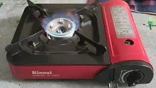 Service kompor gas portable(kompor kemping) mati total tuas knop ngelos