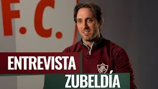 AS PRIMEIRAS PALAVRAS DE LUIS ZUBELD&Iacute;A COMO T&Eacute;CNICO DO FLUMINENSE
