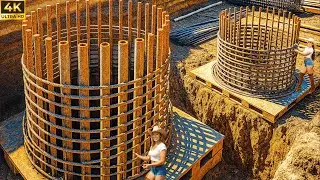 How Giant Rigs Drill Deep Foundations &ndash; Massive Machines and Concrete Power