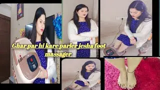 पार्लर जैसा foot spa ghar par #agaro manual foot spa massager #filpkart @artigargvlog9189