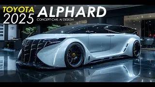 Toyota Alphard All New 2025 Concept Car, AI Design