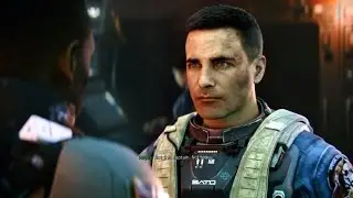 Call of Duty  Infinite Warfare-  Lt. Reyes gets promoted cutscene
