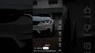 B M W ~The one and only ... #king #subscribe #edit #trolledit #support #youtubervideo #shorts #bmw