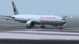 P3D PMDG 777   PrecipitFX   777 Immersion   Toronto Departure