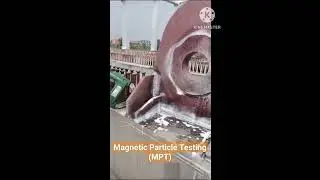 Magnetic Particle Testing (MPT) by our Students ✍️🧑&zwj;🔧#shorts#viral#Best NDT Training Institute