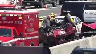 ACCIDENT ON FREEWAY 710