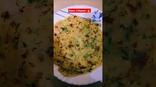 Easy & Tasty Rawa Uttapam Recipe😋ready in 10 minutes #food #trending #cooking #shorts #viralshort