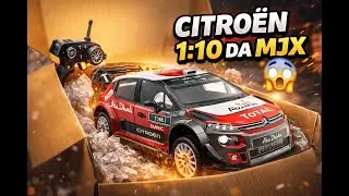 UNBOXING MJX 10303 Citroën 110 🚗  Detalhes, Acabamento e Primeiras Impressões