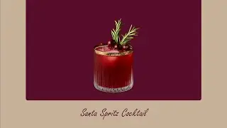 Calm Focus Music🍹Santa Spritz Cocktail | Clean Instrumental for Study and Work