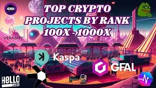 🔥 KASPA, GFAL, MYRIA WILL MAKE YOU RICH! OLD CRYPTO RANKINGS
